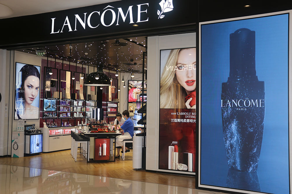 店铺装修LANCOME专卖